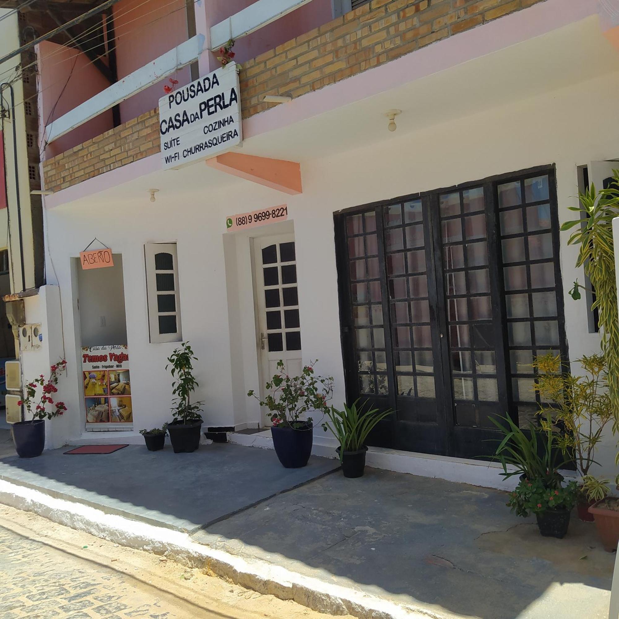 Pousada Casa Da Perla Canoa Quebrada Exterior photo