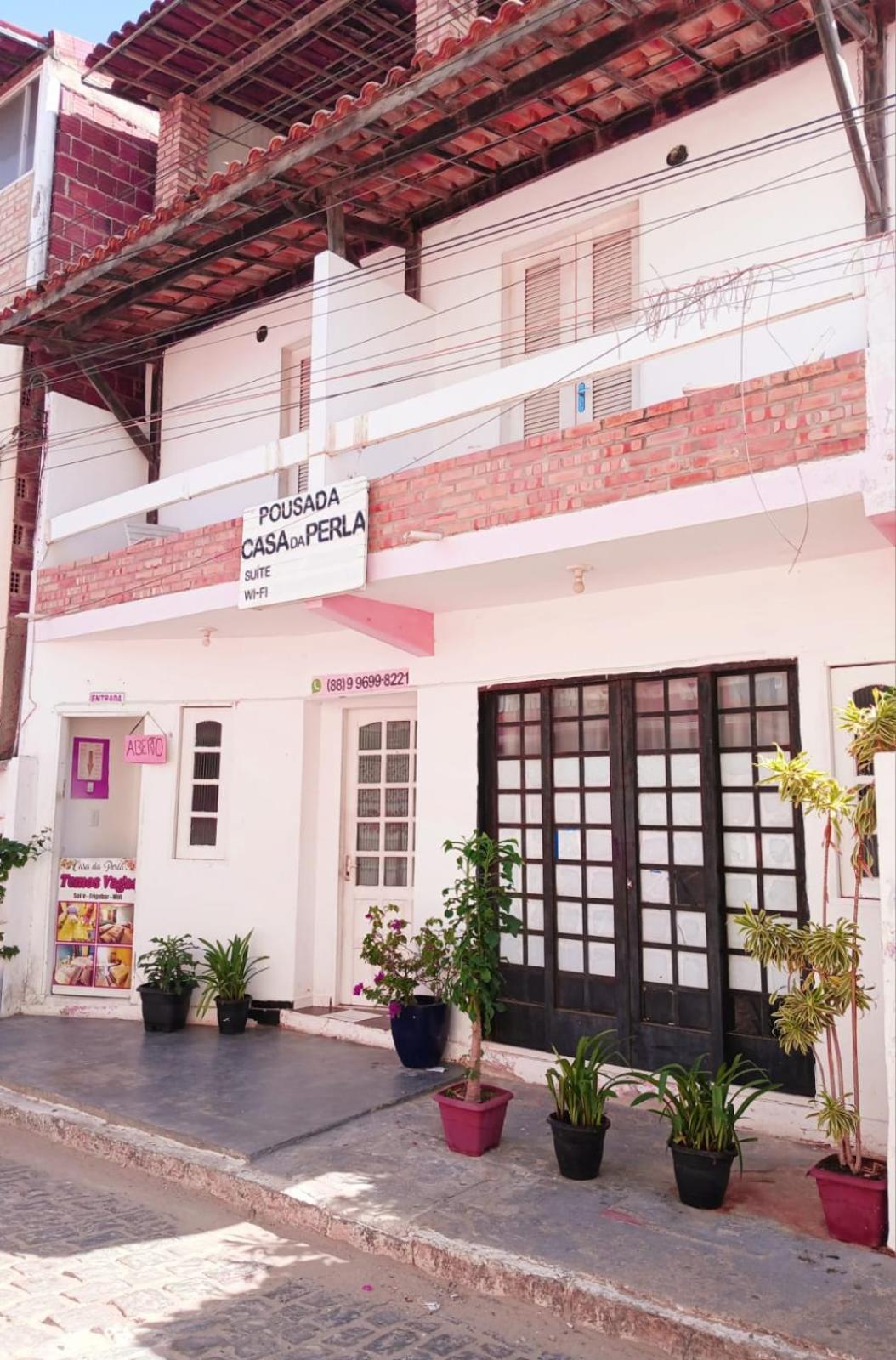 Pousada Casa Da Perla Canoa Quebrada Exterior photo